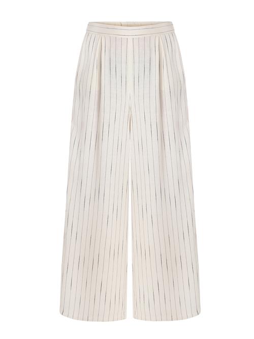 TATUUM Bukser 'Zami'  sort / offwhite