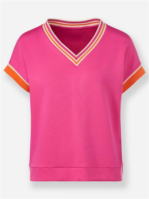Se heine Shirts  orange / pink / hvid ved About You