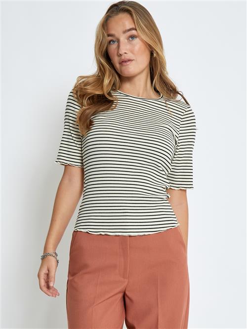 DESIRES Shirts 'Finley'  sort / hvid