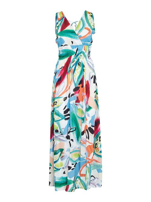 DESIRES Sommerkjole 'Destiny'  opal / grøn / orange / hvid