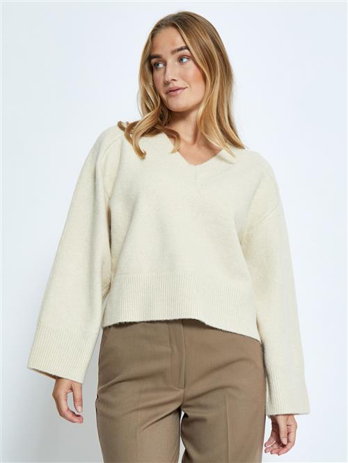 Peppercorn Pullover 'Celeste'  lysegrå