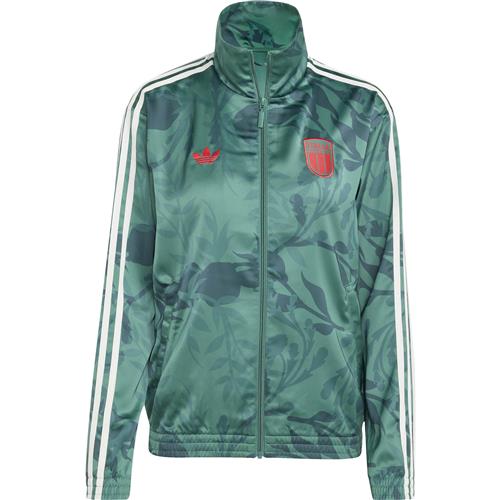 ADIDAS PERFORMANCE Sportsjakke 'Figc Italy'  mørkeblå / smaragd / rød / hvid