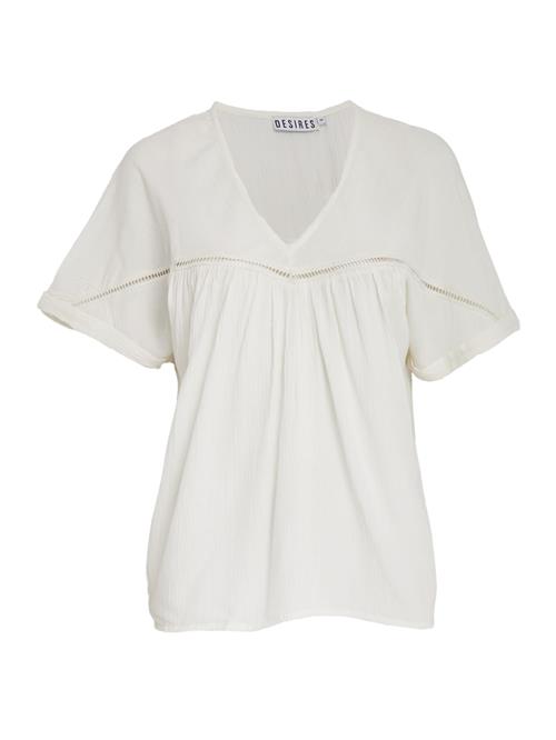 DESIRES Bluse 'Aggi'  hvid