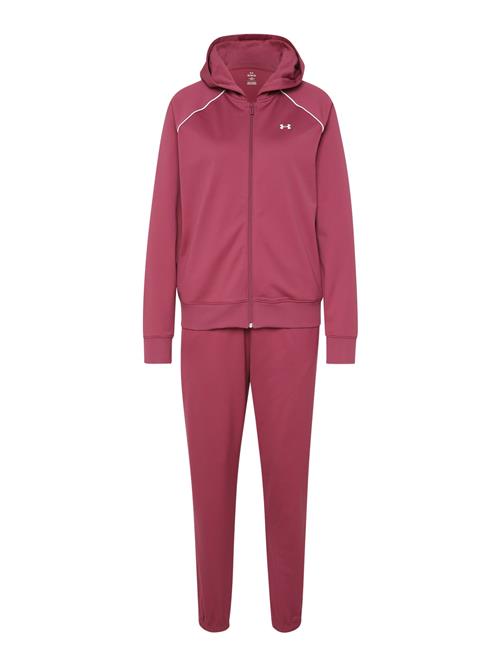 UNDER ARMOUR Træningsdragt 'Rival'  pitaya / hvid