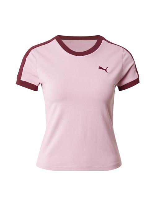PUMA Shirts 'T7'  lyserød / vinrød