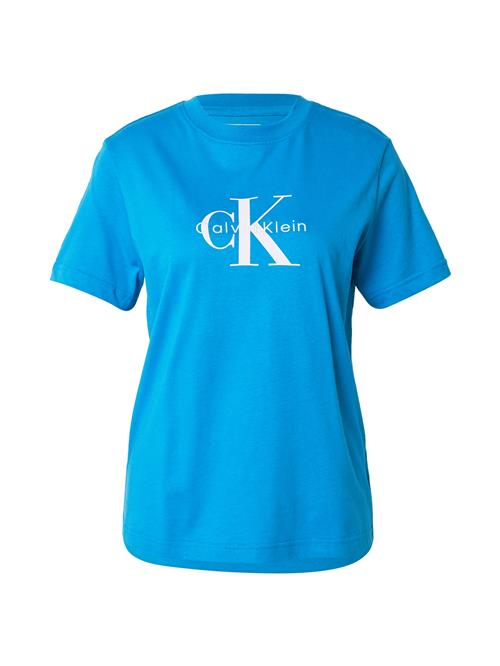 Calvin Klein Jeans Shirts  blå / hvid