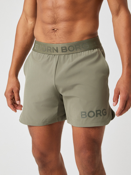 Björn Borg Borg Shorts 6 Inch Grøn, M