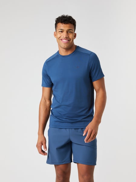 Björn Borg Ace Mesh Panel T-shirt Blå, M