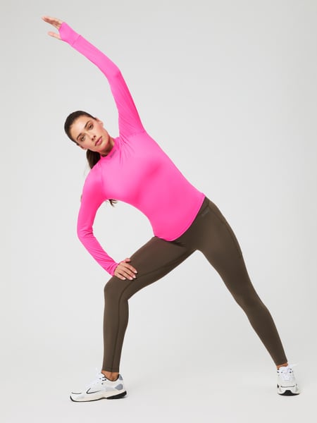 Björn Borg Borg Performance Brushed Mockneck Pink, S