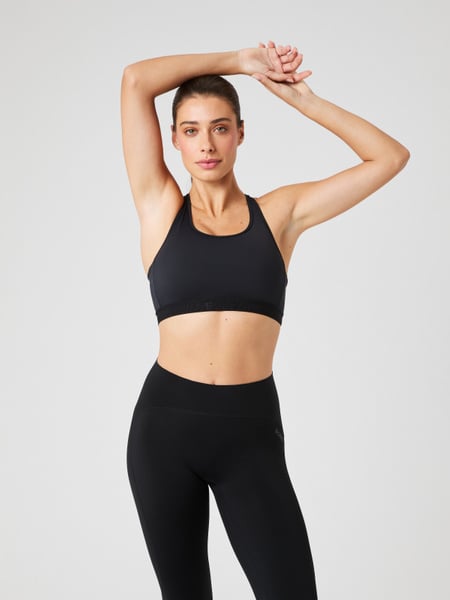 Björn Borg Borg Low Support Sports Bra Sort, XL