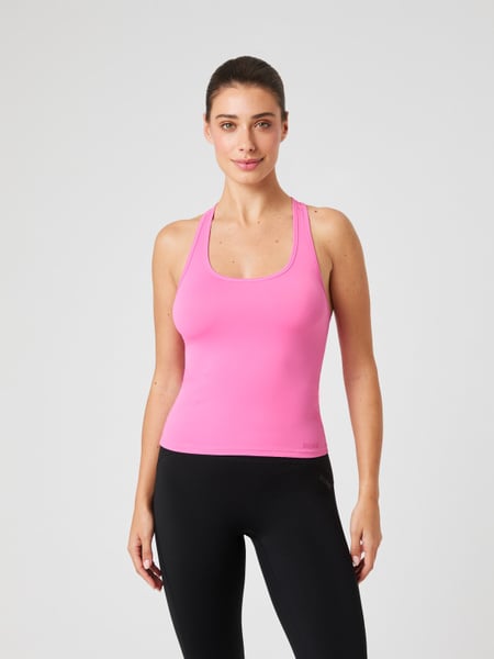 Björn Borg Borg Soft Racerback Tank Top Pink, L