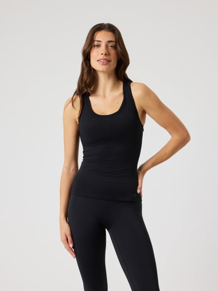 Björn Borg Borg Soft Racerback Tank Top Sort, S