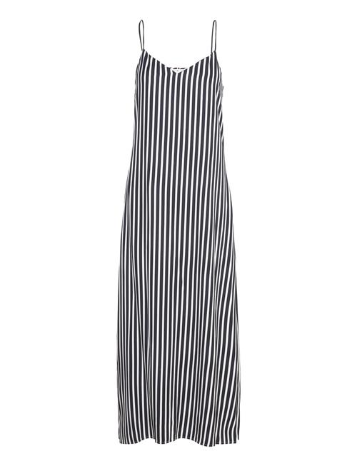 Fluid Stripe Ankle Slip Dress Tommy Hilfiger Blue