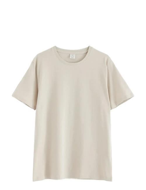 T Shirt Regular Solid Lindex Cream