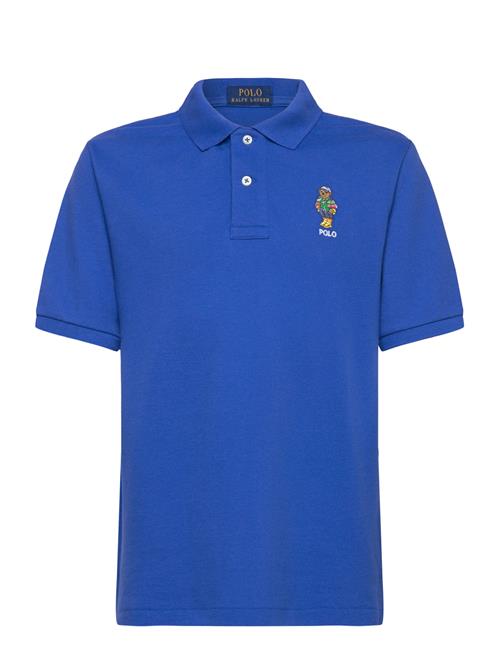 20/1 Mesh-Ss Kc-Kn-Psh Ralph Lauren Kids Blue