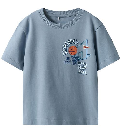 Name It T-shirt - NmmKeith - Dusty Blue