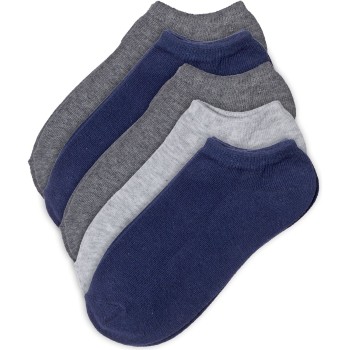 Pierre Robert Strømper 5P Low Cut Socks For Kids Blå/Grå Str 29/32 Barn