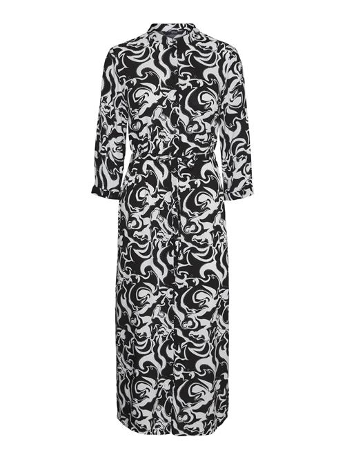 VERO MODA Kjole  sort / hvid