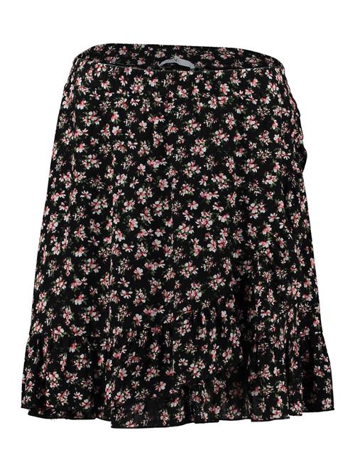 Hailys Nederdel 'Ki44ra'  mørkegrøn / lys pink / sort / hvid