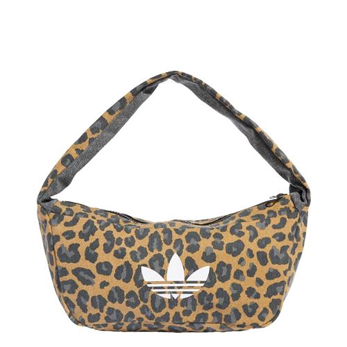 ADIDAS ORIGINALS Skuldertaske 'Leopard Small Shoulder'  cappuccino / grå / sort / hvid