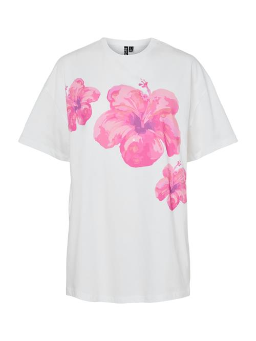 PIECES Shirts 'PCMIKKA'  mørkelilla / lyserød / lys pink / hvid