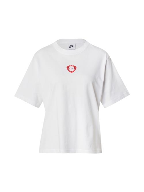 Nike Sportswear Shirts  knaldrød / hvid