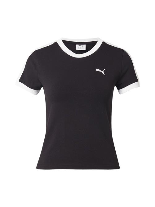 PUMA Shirts 'T7'  sort / hvid