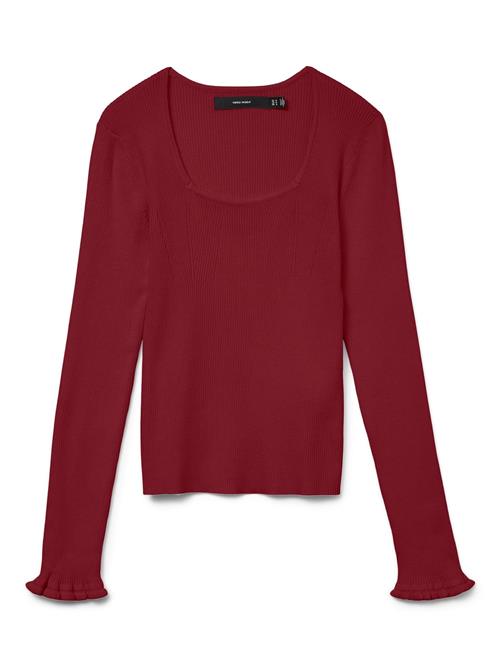 VERO MODA Pullover 'VMWONDER'  rød