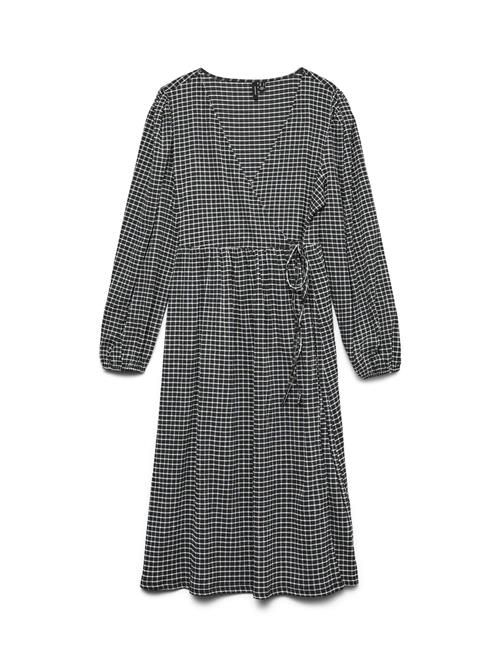 VERO MODA Kjole 'VMKaya'  sort / hvid