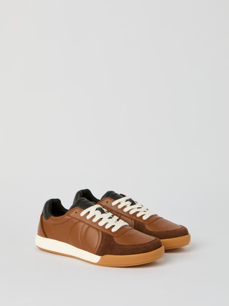 Björn Borg Men's Volley Leather Sneakers Brun, 44