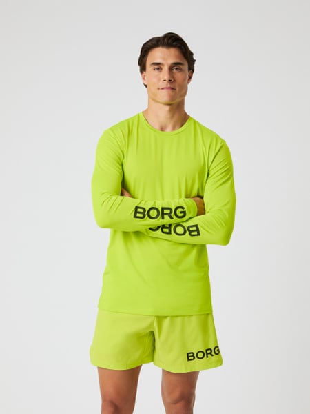 Björn Borg Borg Long Sleeve T-shirt Grøn, S