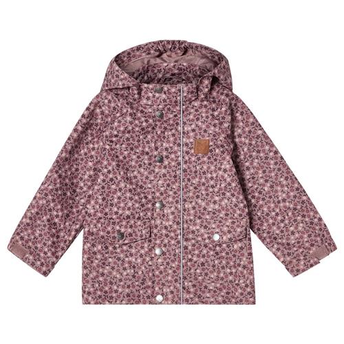 Kuling Stockholm Blomstret Skaljakke Lilac Flower 92 cm  Lilla  92 cm  kvinde