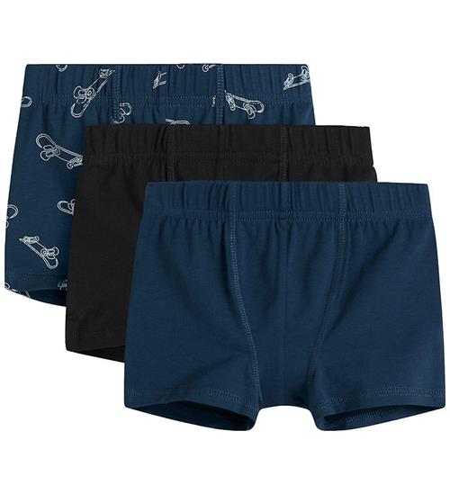 Name it Boxershorts - Noos - NmmTights - 3-Pak - Titan/w/ Titan