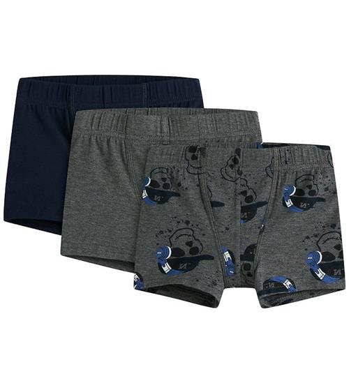 Name it Boxershorts - Noos - NmmTights - 3-Pak - Dark Grey Mela