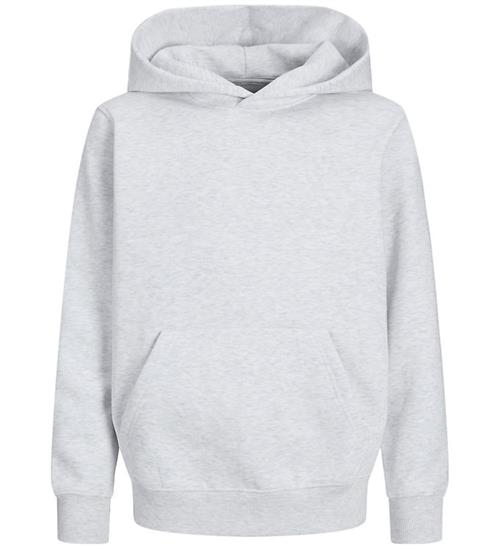 Jack & Jones Hættetrøje - JjEurban - White Melange