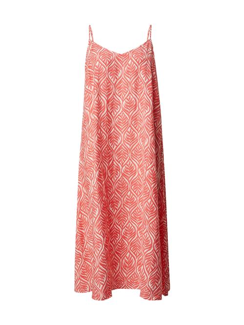 Vero Moda Curve Sommerkjole 'VMCDANA'  lys rød / hvid