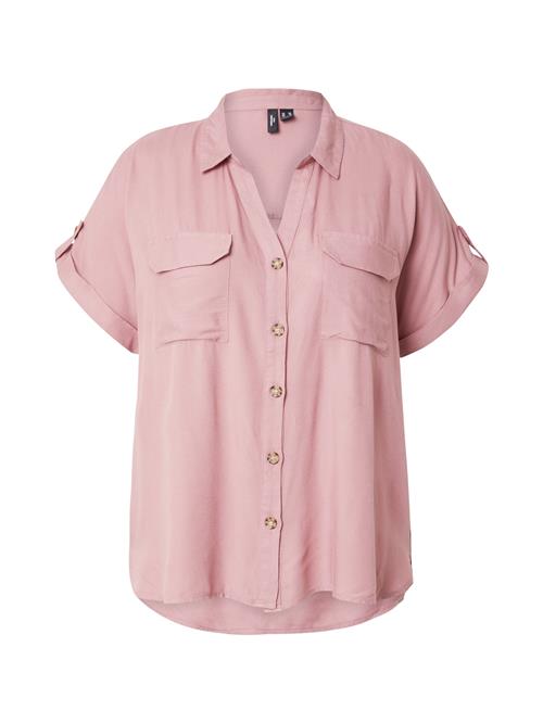 Vero Moda Curve Bluse 'VMCBUMPY'  gammelrosa