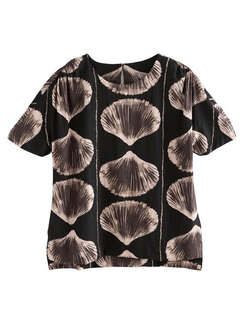 Next Bluse  choko / lysebrun / sort