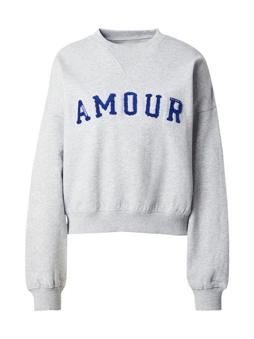 OH APRIL Sweatshirt 'Sloane'  navy / lysegrå / hvid