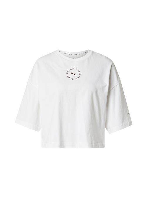 PUMA Funktionsbluse 'Puma x Hyrox'  choko / hvid