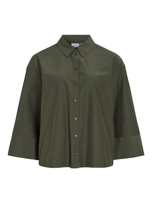 VILA Bluse 'VIBELFIE'  khaki