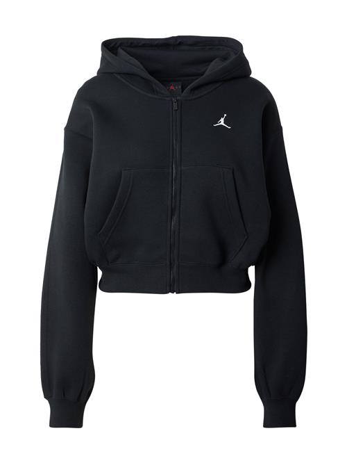 Jordan Sweatjakke  sort / hvid