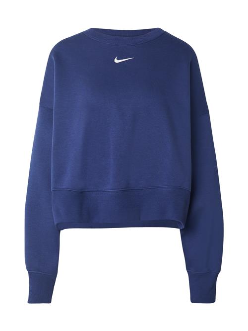 Nike Sportswear Sweatshirt 'PHOENIX FLEECE'  navy / hvid