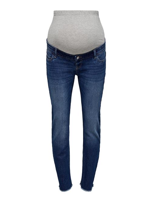 Only Maternity Jeans 'OLMBilly'  blue denim / grå