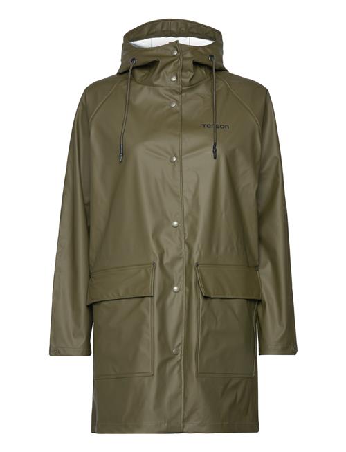 Compass Rain Coat W Tenson Green