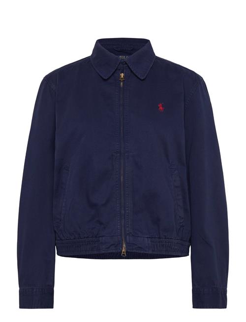 Cotton Twill Jacket Polo Ralph Lauren Navy