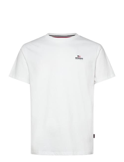Noah Logo Tee Sebago White