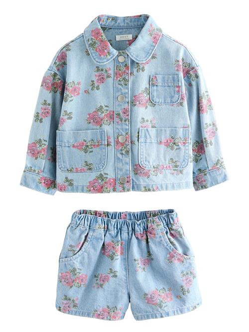 Next Sæt  blue denim / grøn / pink