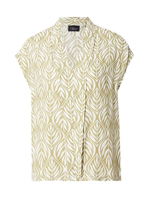 s.Oliver BLACK LABEL Bluse  oliven / hvid