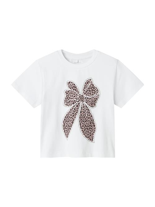 NAME IT Bluser & t-shirts  pudder / sort / sølv / hvid